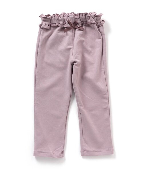 Seraph（セラフ）の「スクール無地フリルパンツ（その他パンツ・キッズ・ベージュ/パープル/ピンク/ワインレッド/ラベンダー/チャコール・90/100/110/120/80/130/95/70/140）」の4枚目の写真