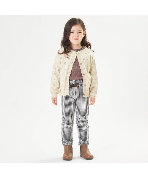 Seraph（セラフ）の「スクール無地フリルパンツ（その他パンツ・キッズ・ベージュ/パープル/ピンク/ワインレッド/ラベンダー/チャコール・90/100/110/120/80/130/95/70/140）」の17枚目の写真