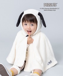 trois lapins kp | PEANUTS シャギーフリースマント(Free 80-95cm)(ポンチョ)