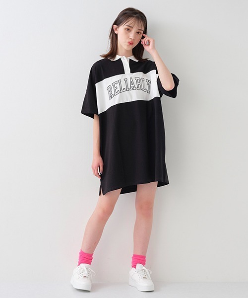 Big衿つきtワンピース ワンピース Lovetoxic ラブトキシック のファッション通販 Zozotown