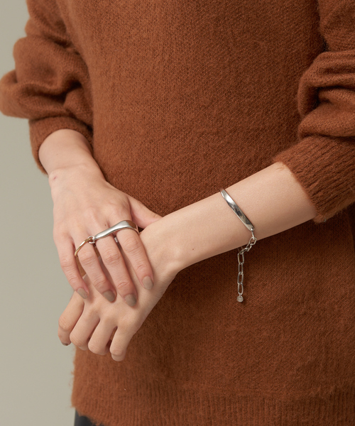 NOMINE（ノミネ）の「プレートチェーンブレスレット（ブレスレット・レディース・ゴールド/シルバー・フリー）」の18枚目の写真