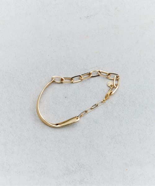 NOMINE（ノミネ）の「プレートチェーンブレスレット（ブレスレット・レディース・ゴールド/シルバー・フリー）」の6枚目の写真