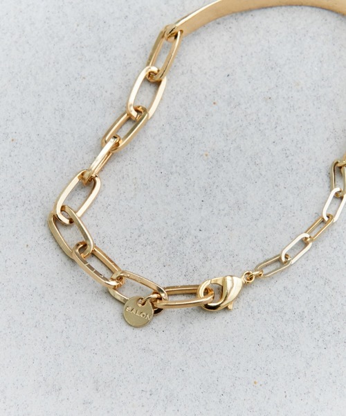NOMINE（ノミネ）の「プレートチェーンブレスレット（ブレスレット・レディース・ゴールド/シルバー・フリー）」の7枚目の写真