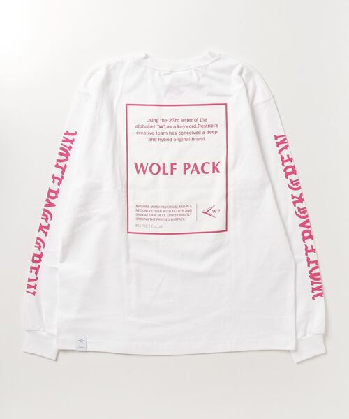 WP（ダブリューピー）の「WP / ダブリューピー：WP×CAMBER BIG TAG L/Tee：WP08-T144[WAX]（Tシャツ/カットソー・メンズ・ホワイト×ネイビー/ホワイト×ピンク・XL/L/XXL）」の14枚目の写真