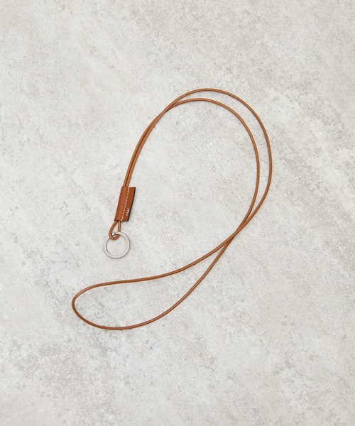 Tuui❗新品未使用❗憧れ❗エルメスネックストラップ革製 Tuui様専用❗新品未使用❗憧れ❗エルメスネックストラップ革製