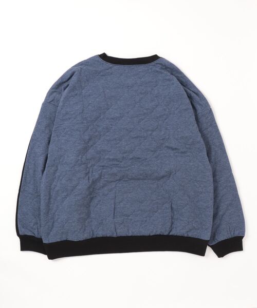 チチカカ(チチカカ)の「スウェットxカットキルトプルオーバー(Tシャツ/カットソー・レディース・ブラック/ベージュ・FREE)」の3枚目の写真