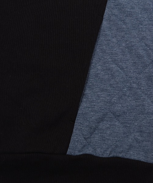 チチカカ(チチカカ)の「スウェットxカットキルトプルオーバー(Tシャツ/カットソー・レディース・ブラック/ベージュ・FREE)」の10枚目の写真