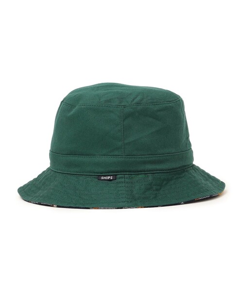 SHIPS（シップス）の「SHIPS KIDS:ベビー チェック リバーシブル ハット（ハット・キッズ・ダークグリーン/カーキ・SMALL/X-SMALL）」の6枚目の写真