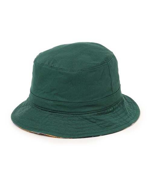 SHIPS（シップス）の「SHIPS KIDS:ベビー チェック リバーシブル ハット（ハット・キッズ・ダークグリーン/カーキ・SMALL/X-SMALL）」の3枚目の写真