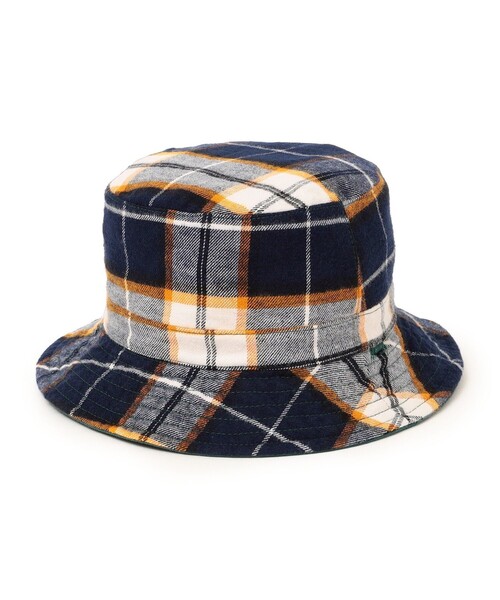 SHIPS（シップス）の「SHIPS KIDS:ベビー チェック リバーシブル ハット（ハット・キッズ・ダークグリーン/カーキ・SMALL/X-SMALL）」の8枚目の写真