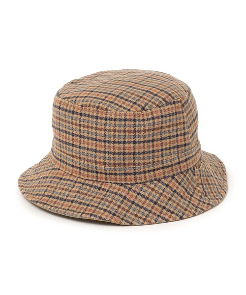 SHIPS（シップス）の「SHIPS KIDS:ベビー チェック リバーシブル ハット（ハット・キッズ・ダークグリーン/カーキ・SMALL/X-SMALL）」の9枚目の写真