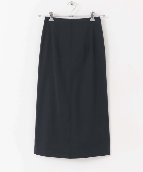 URBAN RESEARCH（アーバンリサーチ）の「ピンタックタイトスカート（スカート・レディース・ネイビー/ミント・38/36）」の2枚目の写真