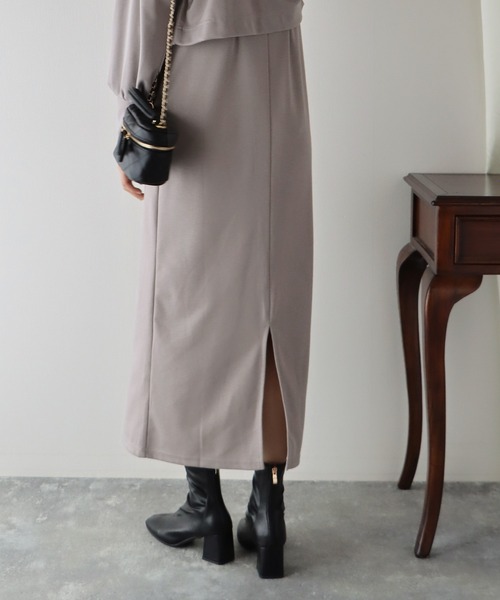 BLUEEAST(ブルーイースト)の「ポンチカーディガンセットキャミワンピース(ワンピース・レディース・ブラック/ブラウン/ベージュ/ブルー・MEDIUM)」の10枚目の写真