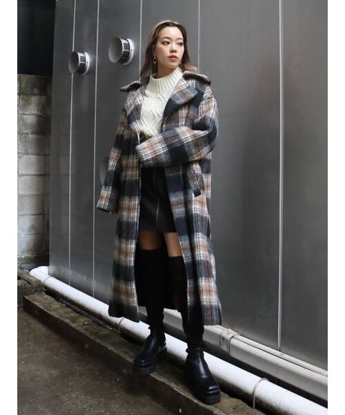 EVRIS(エヴリス)の「ダブルベルトミニスカート(スカート・レディース・ブラック/その他1・SMALL/MEDIUM)」の9枚目の写真