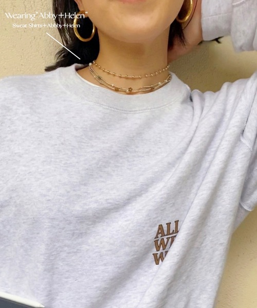 whim(ウィム)の「Helen-2連シルバーネックレス-(ネックレス・レディース・シルバー・FREE)」の10枚目の写真