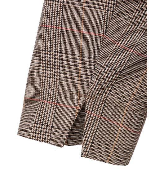 Green　Parks（グリーンパークス）の「テーラードジャケット（テーラードジャケット・レディース・チェック/ネイビー・FREE）」の16枚目の写真