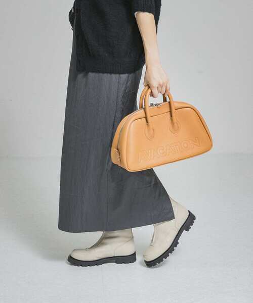 CAMINANDO(カミナンド)の「『25周年別注』CAMINANDO CENTER ZIP BOOTS(ブーツ・レディース・ブラック/アイボリー・6/8/7)」の8枚目の写真