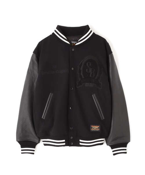 schott（ショット）の「Schott(ショット) MELTON STADIUM JACKET