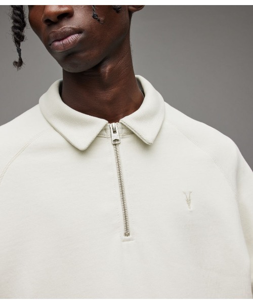 ALLSAINTS（オールセインツ）の「RAFE HALF ZIP POLO SWEATSHIRT