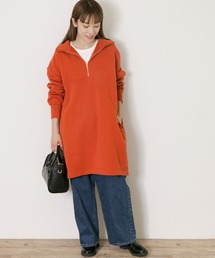URBAN RESEARCH Sonny Label | ハーフジップスウェットチュニック(チュニック)