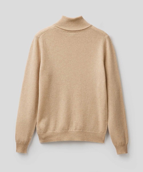 ユナイテッド カラーズ オブ ベネトン UNITED COLORS OF BENETTON. ヴァージンウール100％タートルネックニット・セーター BENETTON (UNITED COLORS OF BENETTON)（ベネトンユナイテッド