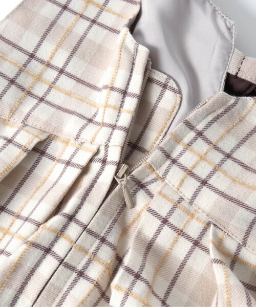 apres les cours（アプレレクール）の「【フォーマル対応】後ろリボンジャンパースカート_アプレレクールマシェリ（ジャンパースカート・キッズ・ベージュ/グレー・110/80/90/140/130/100/120）」の20枚目の写真