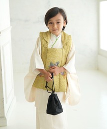 utatane ウタタネ かぷり 3歳 男の子 被布 着物 七五三 utatane（ウタタネ）の「七五三3歳用被布コートセット 男の子