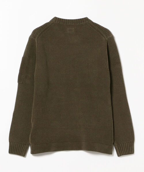 C.P. COMPANY(シーピーカンパニー)の「C.P. Company / Chenille Cotton Jumper(ニット/セーター・メンズ・グリーン・LARGE/X-LARGE/XX-LARGE)」の6枚目の写真