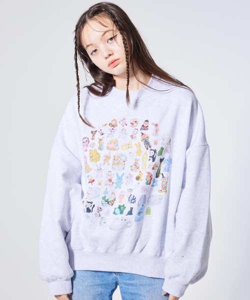 【売切価格】little sunny bite フェイクレザー　パンツ　ブルー Little sunny bite（リトルサニーバイト）の「ogura akane x