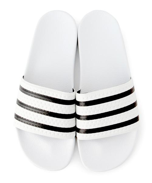 UNITED ARROWS(ユナイテッドアローズ)の「<adidas (アディダス)> ADILETTE ◆(サンダル・メンズ・ホワイト/ブラック・26.5cm/27.5cm/28.5cm/29.5cm)」の3枚目の写真