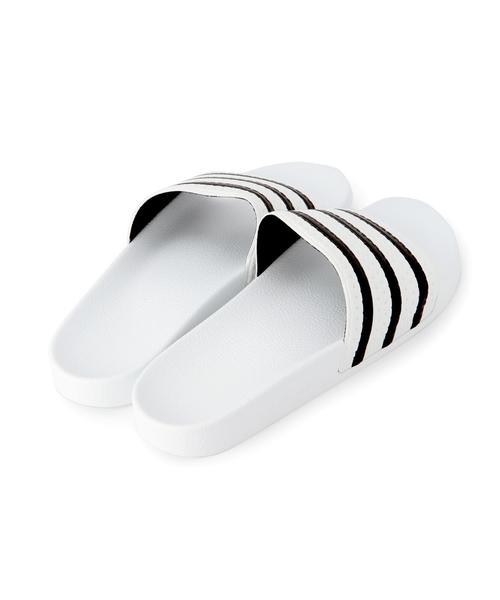 UNITED ARROWS(ユナイテッドアローズ)の「<adidas (アディダス)> ADILETTE ◆(サンダル・メンズ・ホワイト/ブラック・26.5cm/27.5cm/28.5cm/29.5cm)」の6枚目の写真