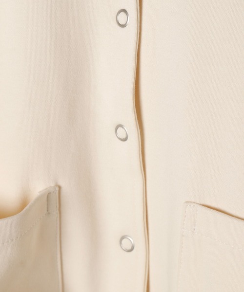 BAYFLOW（ベイフロー）の「スムーススナップカーディガン（KIDS）（カーディガン/ボレロ・キッズ・ブラック/アイボリー/グリーン・110cm/120cm/130cm/140cm）」の10枚目の写真