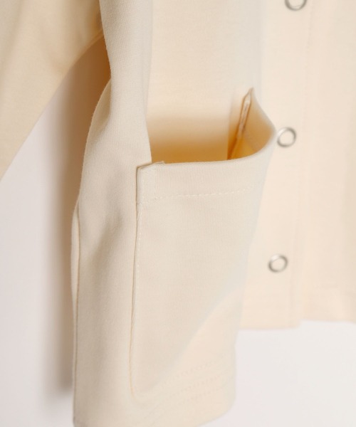 BAYFLOW（ベイフロー）の「スムーススナップカーディガン（KIDS）（カーディガン/ボレロ・キッズ・ブラック/アイボリー/グリーン・110cm/120cm/130cm/140cm）」の13枚目の写真