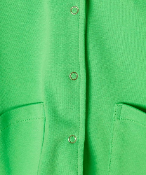 BAYFLOW（ベイフロー）の「スムーススナップカーディガン（KIDS）（カーディガン/ボレロ・キッズ・ブラック/アイボリー/グリーン・110cm/120cm/130cm/140cm）」の11枚目の写真