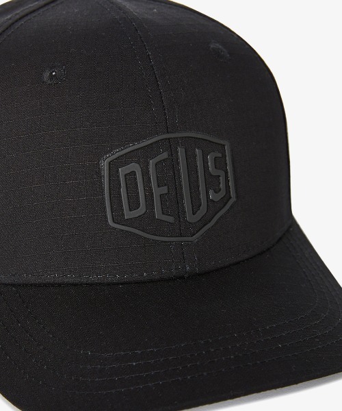 DEUS EX MACHINA（デウスエクスマキナ）の「BRIMSON TRUCKER（キャップ・メンズ・ブラック/ネイビー・OS）」の6枚目の写真