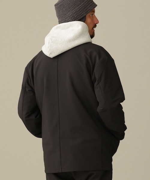 NANO universe（ナノユニバース）の「LB.03/シェルテックウォーム2Bラペルジャケット（テーラードジャケット・メンズ・ブラック/ブラウン/カーキ・S/M/L）」の12枚目の写真