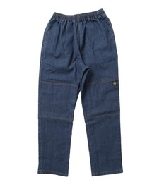 GLAZOS | 【ラクパン】[ワイドテーパード]デニム・ダブルニーパンツ(その他パンツ)