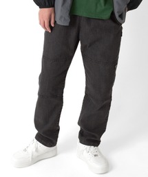 GLAZOS | 【ラクパン】[ワイドテーパード]デニム・ダブルニーパンツ(その他パンツ)