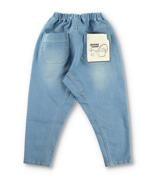 BRANSHES(ブランシェス)の「ガーデナーテーパードデニムパンツ(デニムパンツ・キッズ・その他/ネイビー/ブルー/グレー・110cm/90cm/130cm/150cm/100cm/120cm/140cm/160cm)」の4枚目の写真