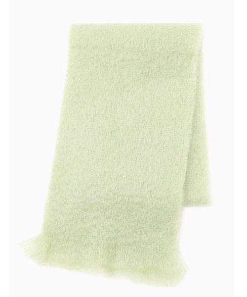 ROSE BUD（ローズバッド）の「(FOX FORD)マフラー（マフラー・レディース・ブルー/ライトグリーン/オレンジ・FREE）」の2枚目の写真