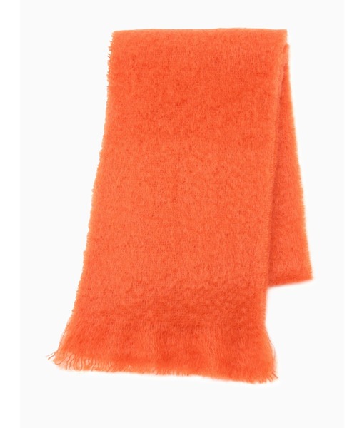 ROSE BUD（ローズバッド）の「(FOX FORD)マフラー（マフラー・レディース・ブルー/ライトグリーン/オレンジ・FREE）」の6枚目の写真