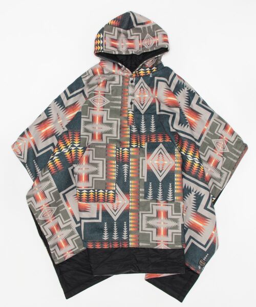 PENDLETON×TAION / ペンドルトン×タイオン】REVERSIBLE DOWN HOODED