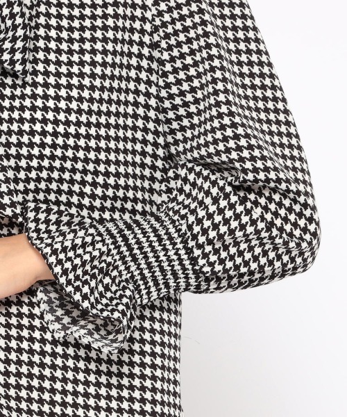 MISCH MASCH（ミッシュマッシュ）の「ボウタイブラウス（シャツ/ブラウス・レディース・ブラック/ブラウン系その他/ホワイト×ブラック/ホワイト・MEDIUM）」の9枚目の写真