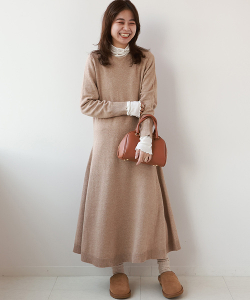 JOURNALSTANDARD relume ロングニットワンピース JOURNAL STANDARD