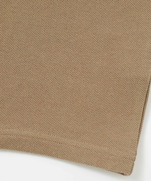 X-girl（エックスガール）の「CONTRAST STRIPE POLO SHIRT（Tシャツ/カットソー・レディース・ブラック/ホワイト/ブラウン・S/M）」の19枚目の写真