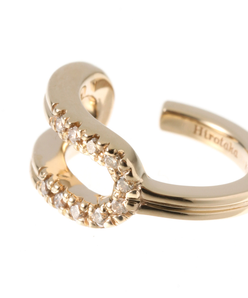 HIROTAKA（ヒロタカ）の「【HIROTAKA/ヒロタカ】 Beluga Diamond イヤーカフ（片耳）（イヤーカフ・レディース・ゴールド・FREE）」の7枚目の写真