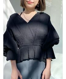 MURUA | カシュクールタックブラウス(シャツ/ブラウス)