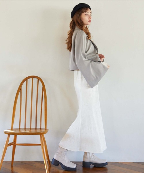 ＪＱサイドスリットマーメイドキャミワンピース