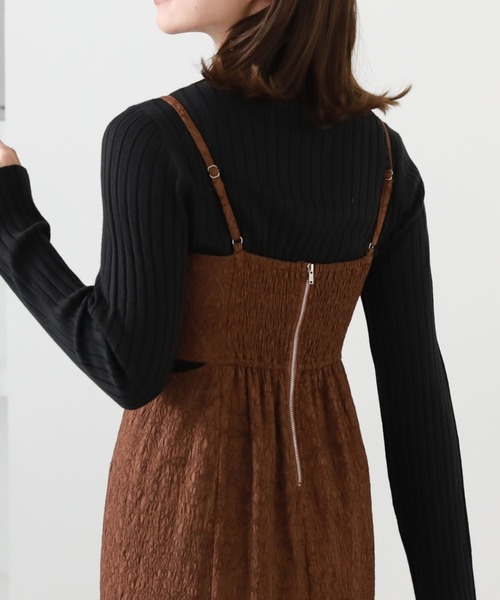 ＪＱサイドスリットマーメイドキャミワンピース