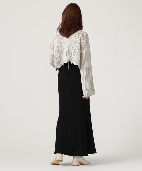 ＪＱサイドスリットマーメイドキャミワンピース